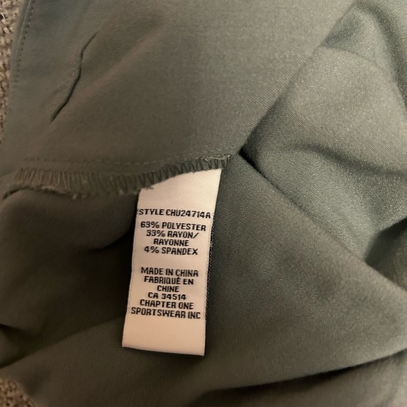 C By One Elastic Waistband professional slacks size M - Picture 3 of 4